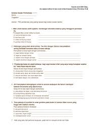 Contact kertas & dakwat on messenger. Kepada Anak Didik Cikgu Sila Siapkan Latihan Ini Dan Serah Kembali Kepada Ketua Pen Kelas Tk