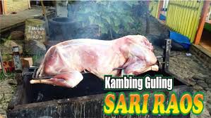 Pelumuran bumbu kambing di lumuri dengan bumbu khusus kambing guling, bumbu tersebut harus dipastikan meresap masuk kedalam semua bagian kambing, waktu untuk mengoles bumbu ke seluruh bagian tubuh kambing guling bisa memakan waktu 20 menit, jika saja ada salah satu bagian kambing yang terlewat diolesi akan mengakibatkan rasa yang berbeda. Catering Kambing Guling Empuk Padalarang Kambing Guling Sari Raos