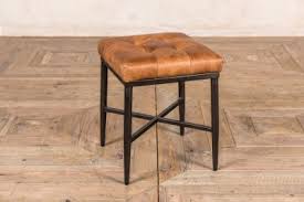 Curbside pickup · savings spotlights · everyday low prices Real Leather Footstool Peppermill Interiors
