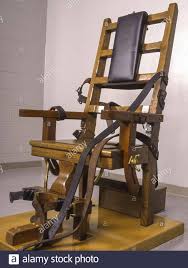 electric chair execution high resolution stock photography and images alamy