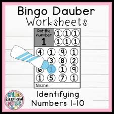 We've included 7 unique coloring pages including a lamp, acorn, campfire, compass, hedgehog, tree stump and tent. Number Dot Marker Worksheets Teaching Resources Tpt