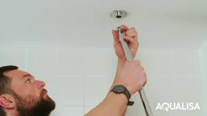 How To Install An Aqualisa Ceiling Mounted Easyfit Fixed Head Youtube The concealed shower with wall mounted head gets rid of any ugly exposed fittings and prevents scalding on any hot pipework. how to install an aqualisa ceiling mounted easyfit fixed head