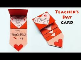 24 kasim ogretmenler gunu vector illustration. Diy Teacher S Day Pop Up Card Handmade Teachers Day Card Making Idea