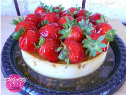 Flan Napolitano De Queso Sugaryspot Flan Comida Flan Napolitano Receta Horno