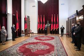 Albanian minister of economy from 2016. Betohen Ministrat Bledi Cuci Dhe Milva Ekonomi
