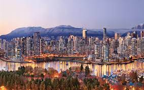 Download Wallpapers Vancouver 4k Cityscape Sunset Skyscrapers Skyline Seaport Canada British Columbia Besthqwallpapers Com Vancouver Skyline Visit Vancouver Vancouver Wallpaper