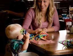 ( 2.8 ) out of 5 stars 100 ratings , based on 100 reviews current price $69.99 $ 69. Busy Baby Mat Toy Tether Placemat Gadget Flow