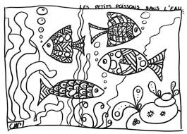Coloriages Les Petits Poissons Coloriage Petit Poisson Poisson A Colorier
