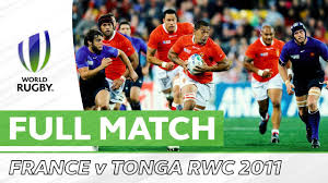 Fracture du bras pour naqalevu. Rugby World Cup David Vs Goliath Rwc 2011 France V Tonga Youtube