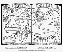When the page of swords is upright in a tarot reading, it means there's an opportunity for growth, albeit disguised as a dilemma or problem, perhaps a situation that involves mental activities of different kinds. Stations Of The Cross Coloring Pages Peter And John Before The Council Coloring Pages Free Transparent Png Download Pngkey