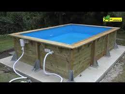 Montage Piscine Bois Azura 350 X 505 Ubbink Youtube