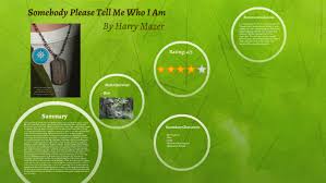 And the technology just keeps getting better. Somebody Please Tell Me Who I Am By Sebastian Recinos