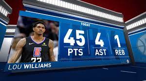 Lou Williams (45 points) Highlights vs. Minnesota Timberwolves | NBA.com