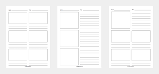 It's the central document of elearning development. Blank Storyboard Templates Various Portrait And Landscape Styles Teachwire Teaching Resource