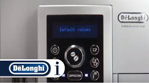 Mazā sadzīves tehnika > kafijas automāti, piederumi > kafijas automāti. How To Reset Your De Longhi Ecam 23 460 S Coffee Machine Youtube