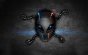 Download Wallpapers Alienware 4k 3d Logo Metal Background Besthqwallpapers Com Cool Pokemon Wallpapers Alienware 3d Logo