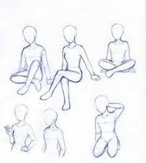 Image Result For Kneeling Pose Drawing Risunki Predvaritelnyj Nabrosok Illyustracii