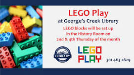 LEGO Play at George's Creek Library