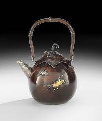 Japanese Mixed Metal Teapot Tea Pots Mixed Metals Tea