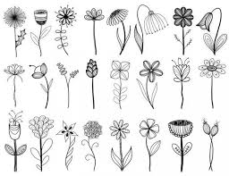 Gevonden Op Pinterest Com Via Google Doodles Flower Drawings Flower Line Drawings Flower Doodles Flower Drawing The way to begin and finish your sketches, clearly shown step by step (1921).