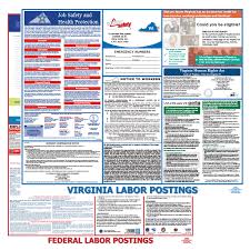 New posting requirement for the state of colorado. 2021 Virginia And Federal Labor Law Posters Osha Safety Training Resources