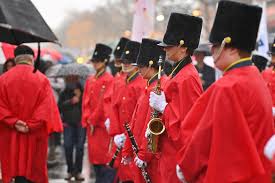 Burlington remembers those who served with procession, ceremony