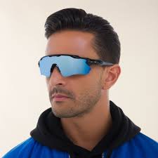 Prizm Polarized Oakley Men's Radar Ev Path Radar EV Path Half-Rim Mask  Sunglasses