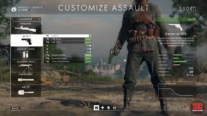 In dragon age inquisition the characters available for multiplayer . How To Change Loadouts In Battlefield 1