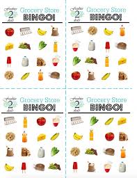 Preschool Printable Bingo Cards For Kids Woo Hoo Free Grocery Bingo Printable Game Cards For Your Kids Keep Em Quiet At The Grocery Store Freebies2deals Grocery Free Groceries Grocery Store