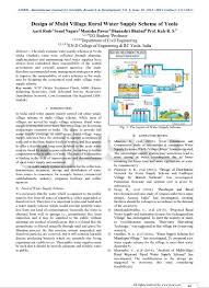 Yeo plumber sb is well equipped to handle any size of water reticulation pipework as well as liaise with local authority for water meter application. Water Reticulation Model For Taman Maju Parit Raja