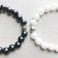 Black And White Relationship Bracelets Black And White Matching Pair His And Hers Bracelet Matching Couple Brace Relationship Bracelets Matching Couple Bracelets Long Distance Relationship Bracelets