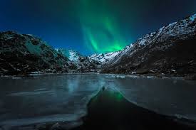 Fjord Lights Fjord Northen Lights Scenic Travel