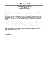 To avoid starting too many sentences with i, work with the sentence structure, as shown in the professional automotive technician cover letter sample. Cover Letter Example For Motor Mechanic July 2021