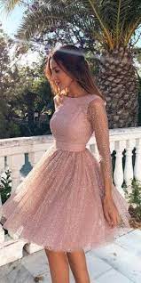 30 Wedding Guest Dresses For Every Seasons Style Pink Homecoming Dress Backless Homecoming Dresses Homecoming Dresses Long