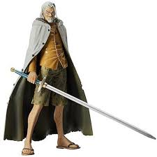 Amazon.com: Banpresto One Piece 6.7 Silvers Rayleigh DXF Figure, The  Grandline Men Volume 6 : Toys & Games
