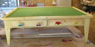Diy Train Table Plans Wooden Train Table Train Table Pallet Furniture Outdoor