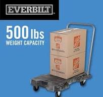 Everbilt Structural-Foam Adjustable Hand Trolley 690102