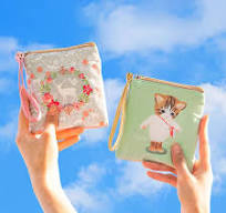 Reusable Panty Liners Storage Organizers Pouch Kit, Fashion Pattern Flower  Menarche Bag for Teen Girls, Ladies. Washable, Portable