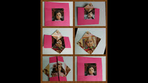 This spinning 3d greeting card may look complicated, but don't let that deter you from trying this card. Art And Craft How To Make Magic Folding Greeting Card Youtube