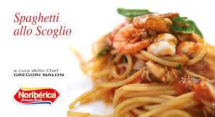 Un condimento ideale per arricchire primi piatti prelibati e saporiti. Spaghetti Allo Scoglio Noriberica