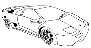 Here is a free coloring page of lamborghini. Lamborghini Coloring Pages Free Printable Coloring Pages For Kids