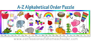 To sort the groups themselves, move the pointer over the column with the group names and click the arrow that appears. A Z Alphabetical Order Puzzle Confessions Of A Homeschooler