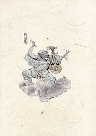 琵琶鬼琵琶鬼是一种手持琵琶的鬼类 传说是一种有语言功能的鬼 鲁迅确认为琵琶鬼没有预示作用 是一种凶恶的鬼 类 鲁迅校辑的 古小说钩沉 中有介绍 在其他古代典籍中 琵琶鬼手持四弦琵琶 其手往前拨弦为 琵 往后拨弦为 琶 四弦代表着四时 春夏秋冬 琵琶鬼