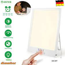Check spelling or type a new query. Sad Tageslichtlampe 12000lux Tageslicht Lampe Lichttherapie Lampe Dimmbar Led Ebay