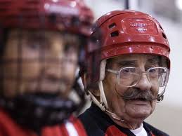 94-year-old is the essence of hockey