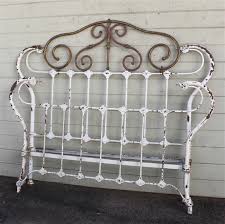The most common wrought iron bed material is metal. Although The Largest Size Antique Iron Bed Being Manufactured Back In The 1800 S Was A Double Full Size T Iron Headboard Iron Bed Frame Wrought Iron Headboard