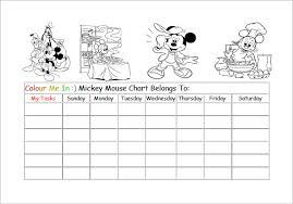 Curious Free Printable Mickey Mouse Potty Training Chart