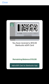 I gave him a copy of my invoice as proof of purchase since some people who have purchased this gift card mentioned that it is not activated until it is taken to an actual starbucks location. Verizon Messages Message Apple Iphone Redeem An Egift