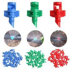25pcs Sprayer Nozzle Jet Mister Cloning Machine Hydroponic 90 180 360 Seamaid Wish Hydroponics Aquaponics Supplies Hydroponics System