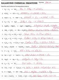 In the video, we'll look at. Balancing Equations Worksheet Answers Page 61 Tessshebaylo